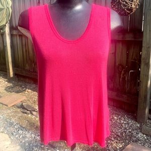 We The Free Tank Top in Hot Pink; Size Small